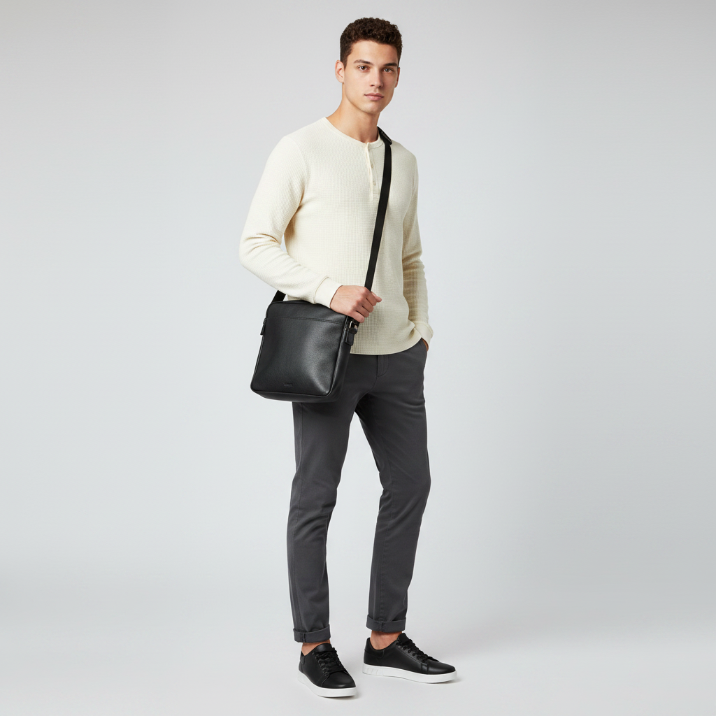 Men's Lace-Up Low-Top Sneakers | Casual Men's Trainers