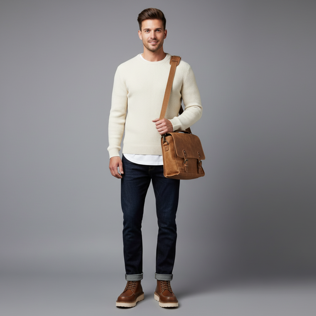 Uriel | Men's Ankle Boots with Padded Collar and Insole