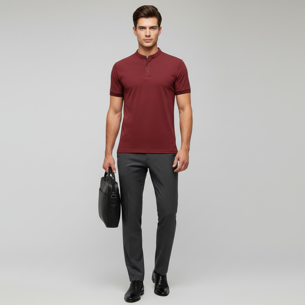 Men's Casual Polo Shirt | Classic Fit Cotton Polos
