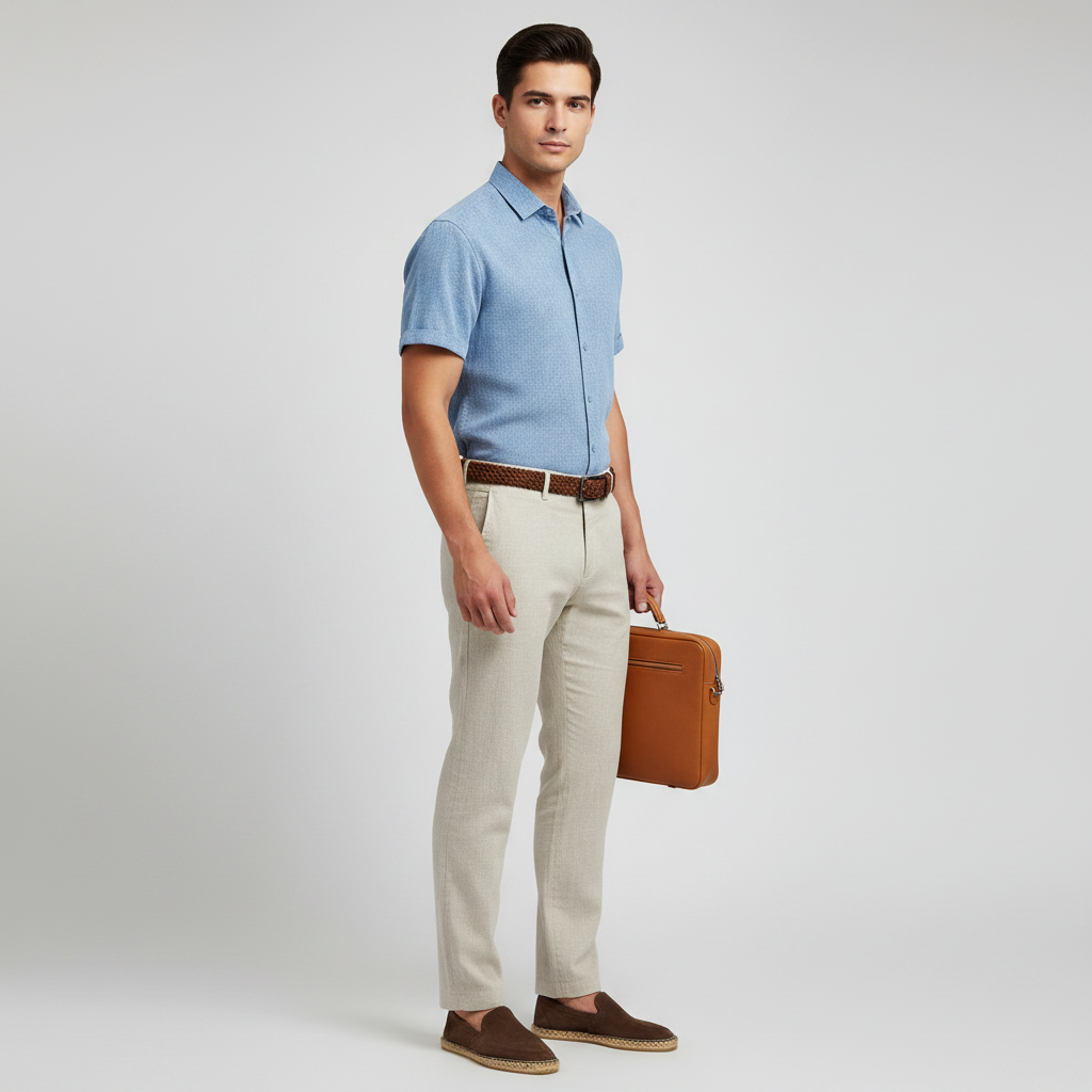 Men's Casual Summer Shirt | Stylish Short Sleeve T-Shirt