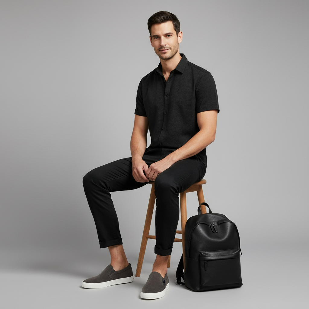 Men's Casual Summer Shirt | Stylish Short Sleeve T-Shirt