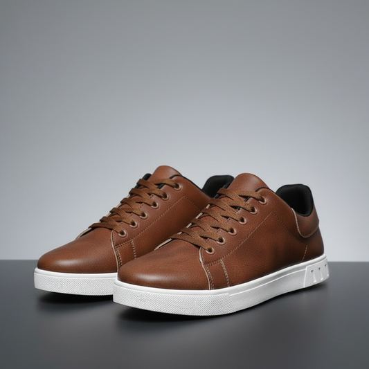 Men's Lace-Up Low-Top Sneakers | Casual Men's Trainers