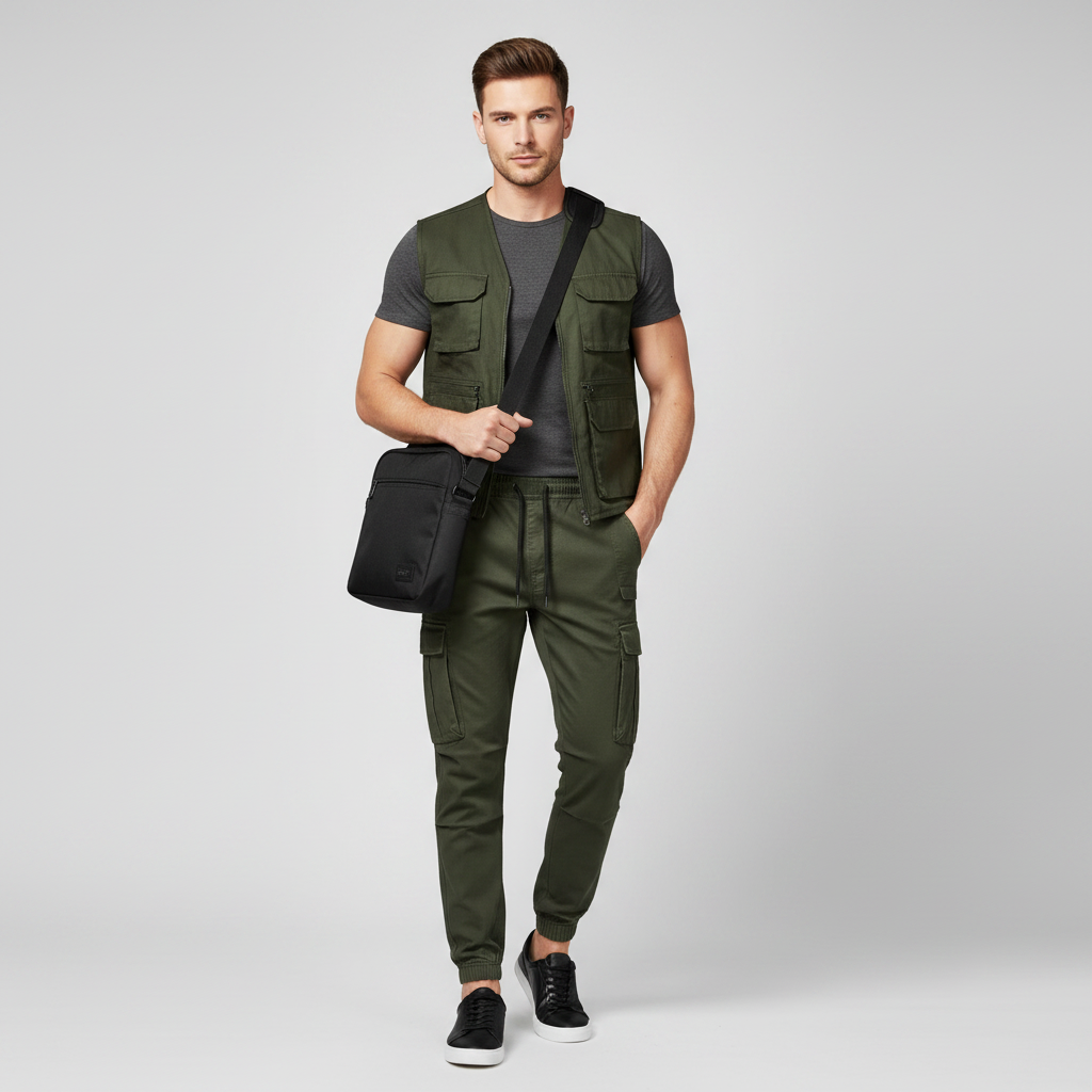 Men's Tactical Cargo Pants | Durable Outdoor Utility Trousers