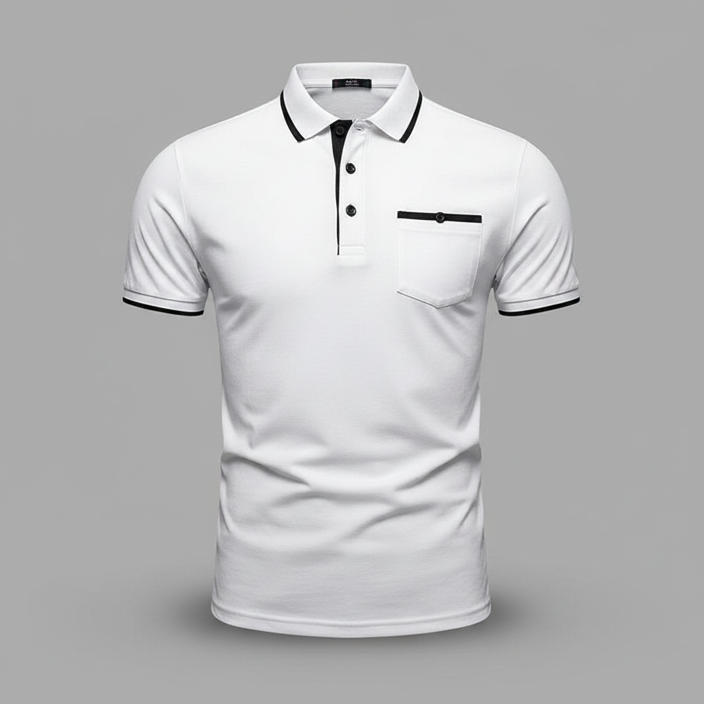 Men's Elegant Polo Shirt | Classic Fit Casual Wear