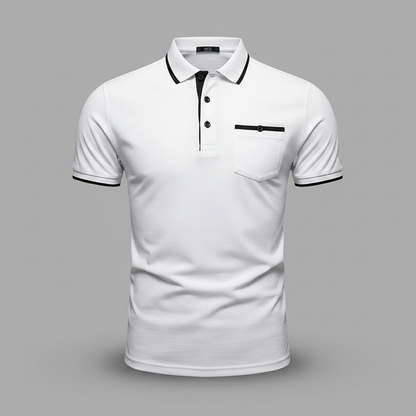 Men's Elegant Polo Shirt | Classic Fit Casual Wear