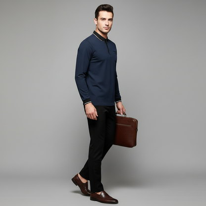 Men's Elegant Polo Shirt | Classic Fit Casual Wear