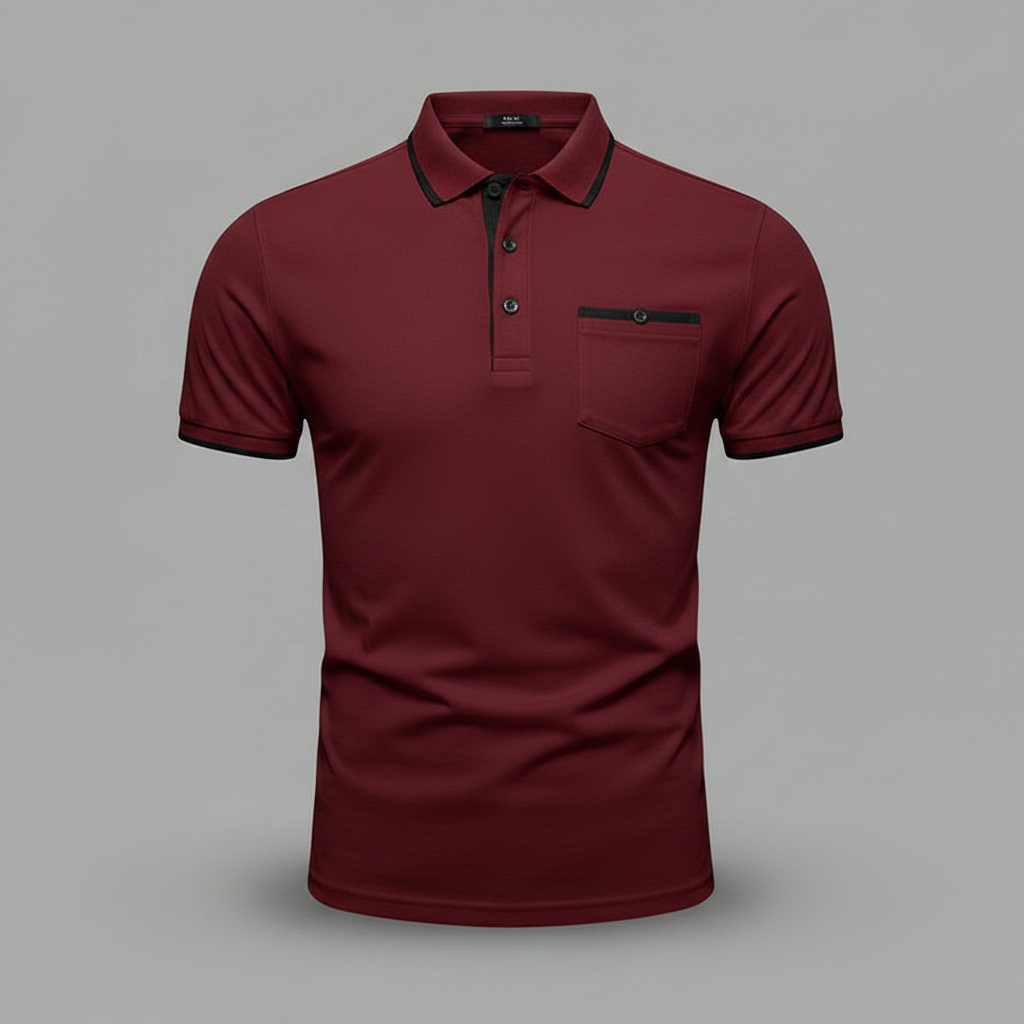 Men's Elegant Polo Shirt | Classic Fit Casual Wear