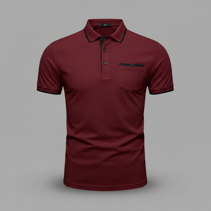 Men's Elegant Polo Shirt | Classic Fit Casual Wear