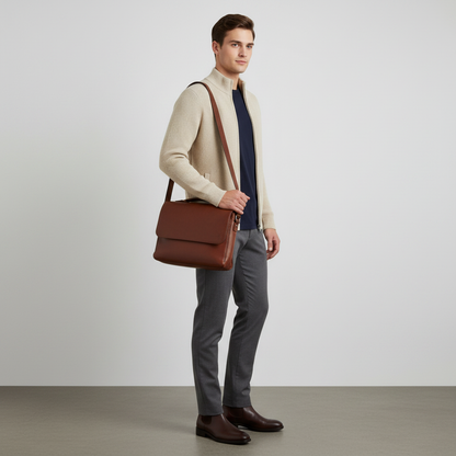 Men's Slim Fit Zip Cardigan | Stylish Ribbed Knit Sweater