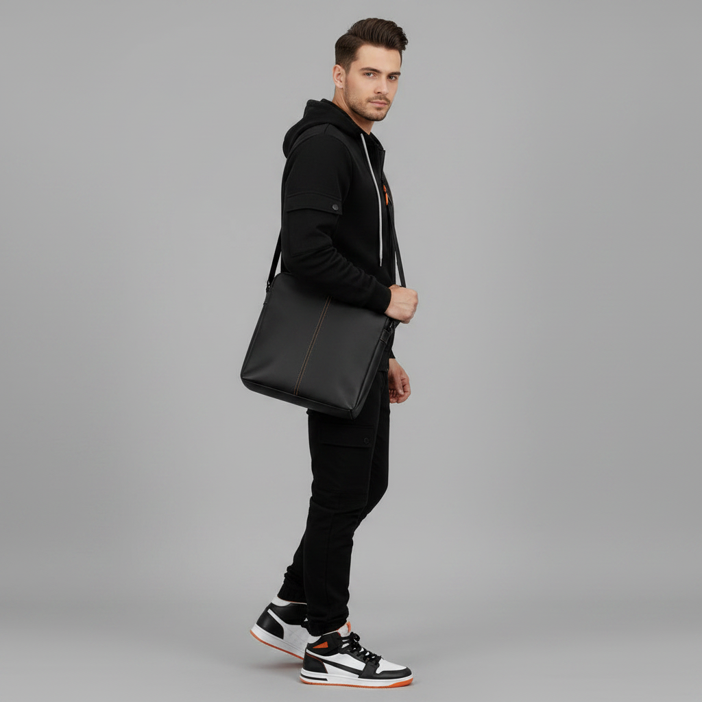 Men's Utility Zip-Up Hoodie | Stylish Casual Sweatshirt