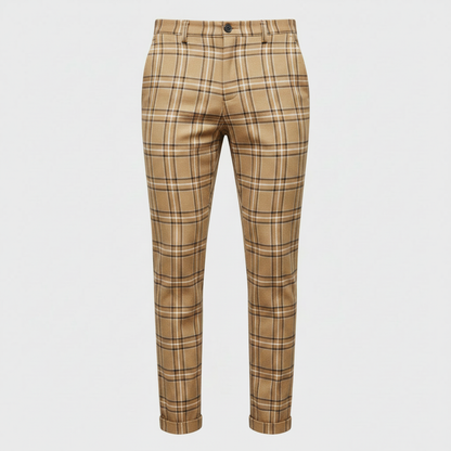 Sasha Checked Chino Pants | Men's Pants