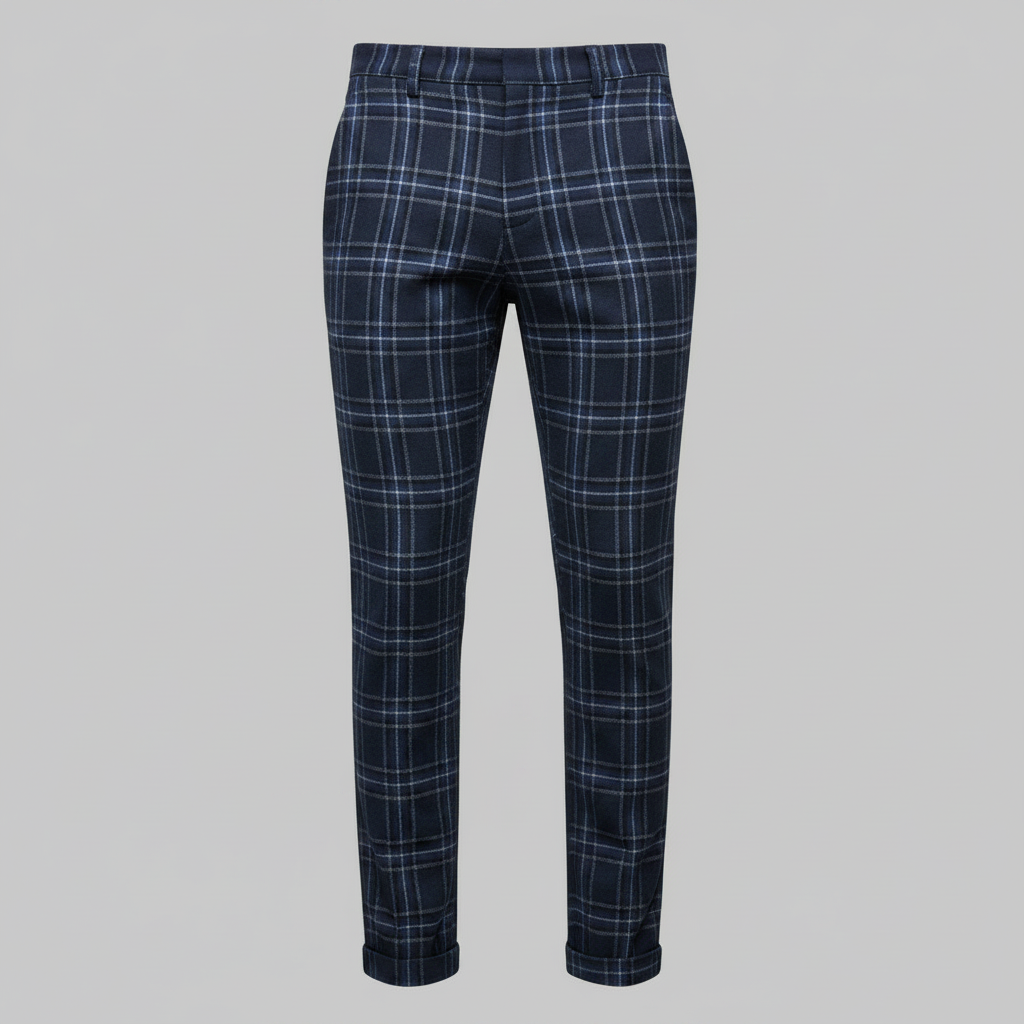 Sasha Checked Chino Pants | Men's Pants