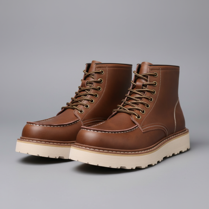 Uriel | Men's Ankle Boots with Padded Collar and Insole