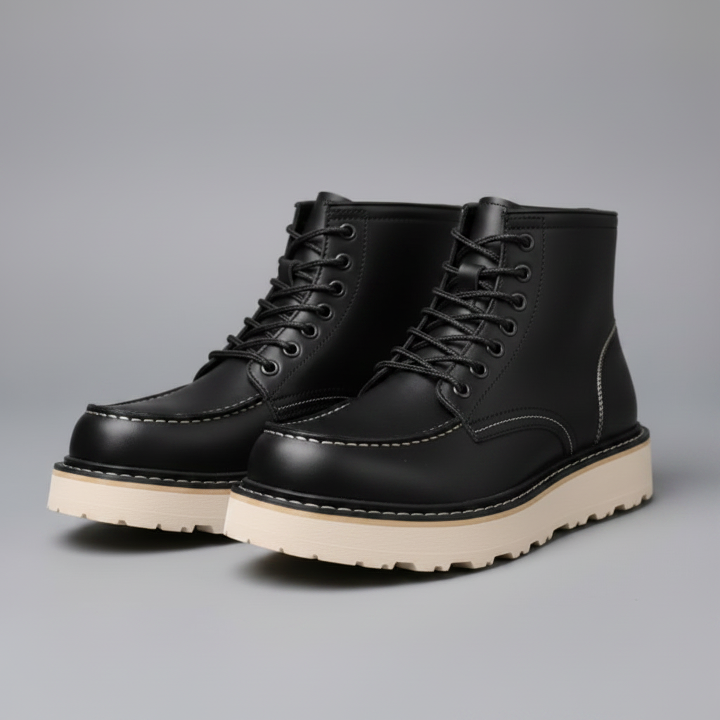 Uriel | Men's Ankle Boots with Padded Collar and Insole